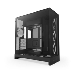 NZXT H9 Flow RGB+ , Tower-case - black (matte), Temperd Glass x 2