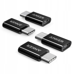 Anker adapteris micro usb į typ-c 4vnt