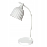 Lightlogic Led stalinė lempa vaikams Nica Dim balta naktinė Usb stalinė lempa