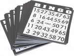 Bingo kortelių rinkinys 500 vnt. | 500 skirtingų kortelių žaidimui