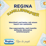Regina Camomile tualetinis popierius, 3 sluoksnių (3 pakuotės x 16 pakuočių)