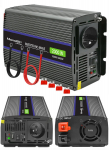 Automobilinis akumuliatoriaus keitiklis 12v į 230v 1000w/2000w Qoltec Monolith