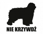 Lipdukas Nie krzywdź | Vokiečių aviganis