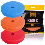 3 Da padų rinkinys Work Stuff Basic Pad 125/140mm poliravimo padų rinkinys