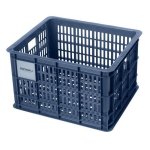 Plastikinis krep&scaron;ys Basil Crate - mėlynas - 34x40x25 cm