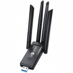 Comfast Usb Wifi tinklo plok&scaron;tė 1300mbps + Bluetooth Bt 5.4 adapteris 5ghz 2.4ghz