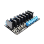 Dollatek 5v 8 kanalų puslaidininkinė relė auk&scaron;to lygio trigerio Ssr modulio plok&scaron;tė, skirta Arduino Arm Dsp Pic su varžiniu saugikliu