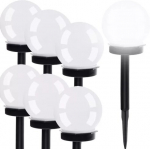LED dekoratyvinės sodo lempos, 6 vnt.