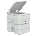 Ne&scaron;iojamas turistinis biotualetas, 20 l, baltas