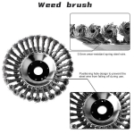 Žoliapjovės &scaron;epečio galvutė ravėjimo &scaron;epetys 8 colių 200 &times; 25,4 mm Universalus