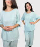 Palaidinė moterims Muslin, žalia