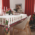 Staltiesė Markizeta, 140x200 cm, raudona