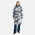 Huppa Moteri&scaron;kas žieminis paltas NINA 1, dark gray pattern