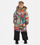 Huppa Žieminis kombinezonas WILLE, red pattern/ black