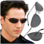 Vyri&scaron;ki saulės akiniai pilotai matrix neo cosplay