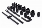Smūginių galvučių rinkinys KD11758 3/4", 26 dalių, 6 ta&scaron;kų