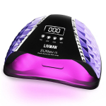 LED/UV nagų lempa su 66 diodais greitam džiovinimui LIVMAN