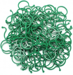 200 vienetų plastikinių augalų atramų spaustukų
