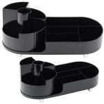 Besisukantis daugiafunkcinis organizatorius juodos spalvos - Leantoys