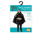 Auksinio vampyro kostiumas berniukams, 110/120 cm