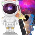 Žvaigždžių projektorius astronauto figūrėlė