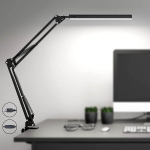 Skyleo LED stalinė lempa su spaustuku