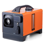 5 kW dyzelinis oro &scaron;ildytuvas su LCD ekranu ir nuotoliniu valdymu (12 V / 24 V, oranžinis)