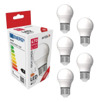 LED lemputė Avide, G45 4.5W E27 3000K 5vnt