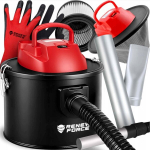 2in1 pelenų siurblys ir pūtiklis be mai&scaron;elio 800 W su apsauginėmis pir&scaron;tinėmis 10 vnt.