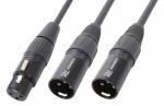 CX140 Kabelių skirstytuvas XLR female-2 XLR male