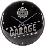 SIENINIS LAIKRODIS &raquo;Mercedes-Benz - Garage&laquo;, Nostalgic-Art