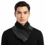 Ilgas vyri&scaron;kas &scaron;alikas Pierre Cardin, juodas
