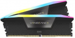 Operatyvioji atmintis (RAM) Corsair Vengeance RGB 16GB (2x8GB) DDR5 5200MT/s CL40 Memory Kit - Black