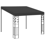 Pavėsinė, 3x3x2.5m, juoda