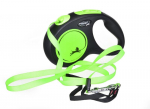Flexi automatinis pavadėlis New Comfort S, žalias, 5 m