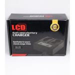 LCD Dual Camera Battery Charger