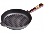 BZ-Grill apvali grill keptuvė &Oslash; 28 cm
