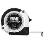 Ruletė BMI twocomp Chrom (5 m), SB pakuotė