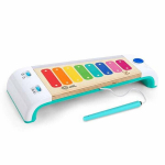 Hape - Medinis tactile ir elektroninis muzikinis žaislas kūdikiams Baby Einstein - Xilofonas magic touch
