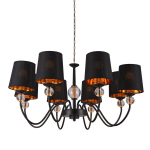 Pakabinamas &scaron;viestuvas G.LUX GM-215/8 black + gold
