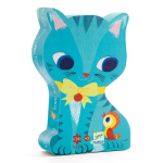 Siluetų dėlionė su katinėliu Djeco, DJ07207, 24 d.