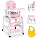 Maitinimo kėdutė Sinco 5in1, pink