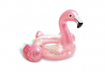 Pripučiamas ratas Intex Glitter Flamingo, 99x89x71 cm