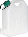 Jerrycan extra-fort - [MARQUE] - su &scaron;varaus vandens kraneliu 5 litrai - Balta ir žalia - Kemperis