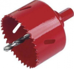 Multi Medžiagų Bell Pjūklas BiM - Diametras 65 mm - Pjovimo gylis 40 mm - Centrinis Gręžtuvas - WOLFCRAFT
