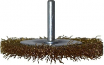 &Scaron;epetys diskinis 75x10 mm Abraboro - žalvarinis vielos