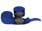 Bokso bintai Kwon Pro elastiniai 5 m, mėlyni