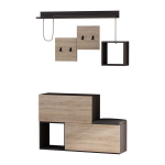 Prie&scaron;kambario komplektas Kalune Design 776, 120 cm, ąžuolo spalvos