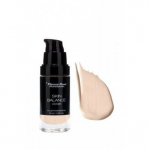 Vandeniui atsparus skystas makiažo pagrindas Pierre Rene Skin Balance Cover 30 ml, 27 Cream, 27 Cream
