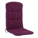 Kėdės pagalvėlė PATIO Szafir violetinė poliesteris 111x48 cm